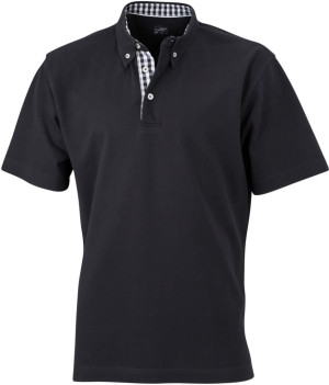 Herren Karo-Kragen Piqué Polo - Reklamnepredmety