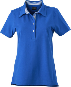 Damen Karo-Kragen Piqué Polo - Reklamnepredmety