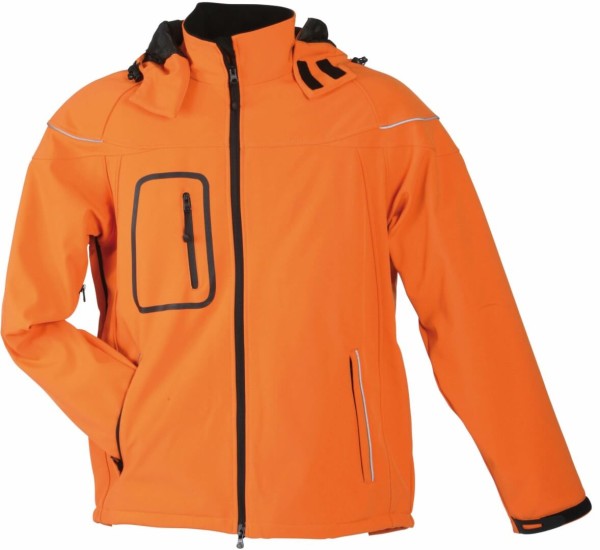 Herren 3-Lagen Winter Softshell Jacke JN 1000