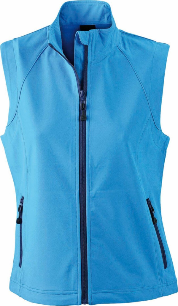 Damen 3-Lagen Softshell Gilet