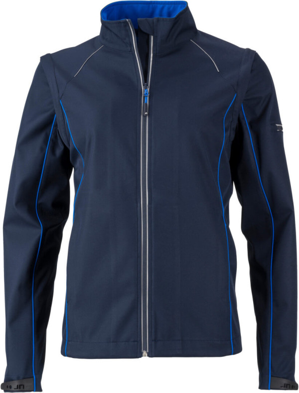 Damen Softshell Jacke mit abzippbaren Ärmeln