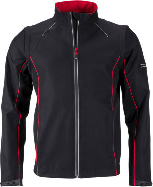Herren Softshell Jacke mit abzippbaren Ärmeln - Reklamnepredmety