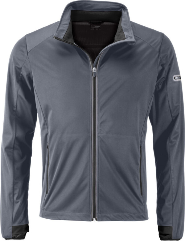 Herren 3-Lagen Sport Softshell Jacke