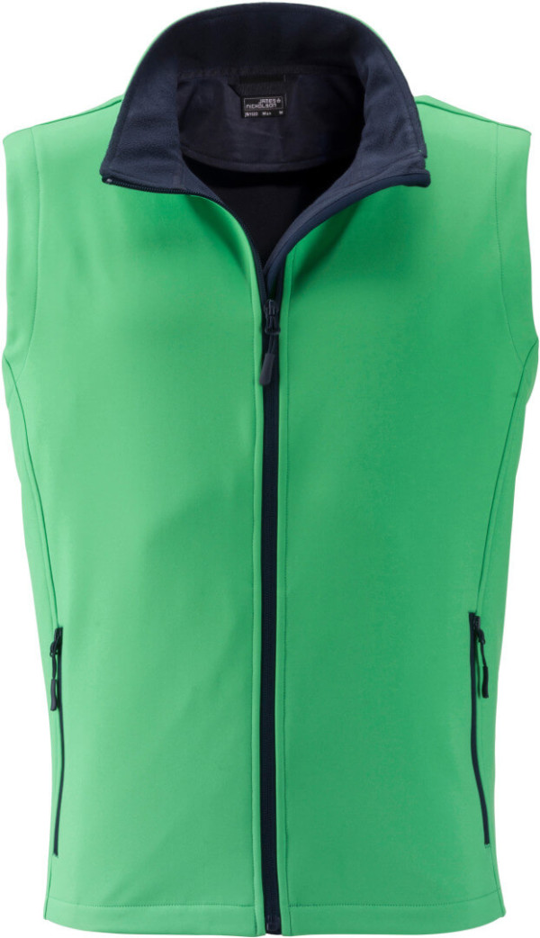 Herren 2-Lagen Promo Softshell Gilet
