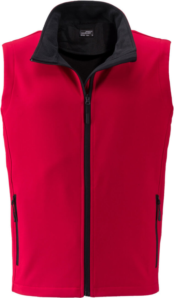 Herren 2-Lagen Promo Softshell Gilet