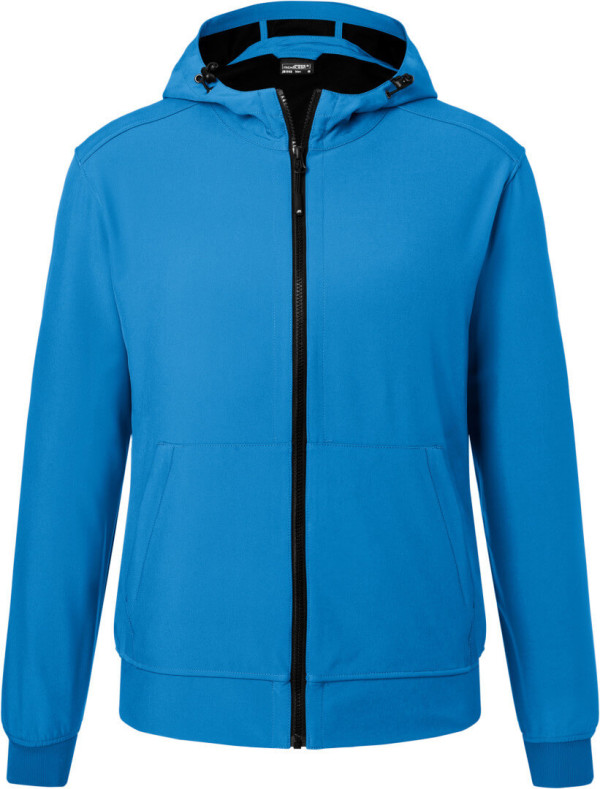 Herren Kapuzen Softshelljacke
