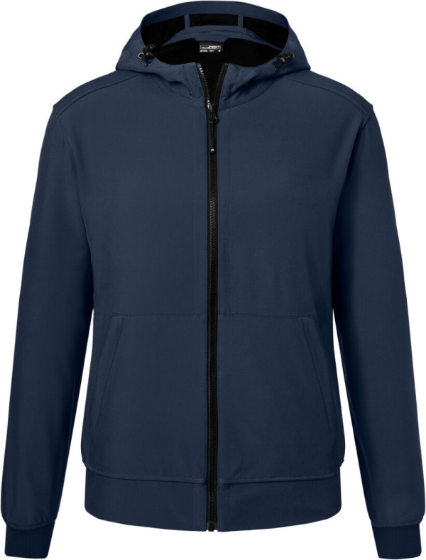 Herren Kapuzen Softshelljacke