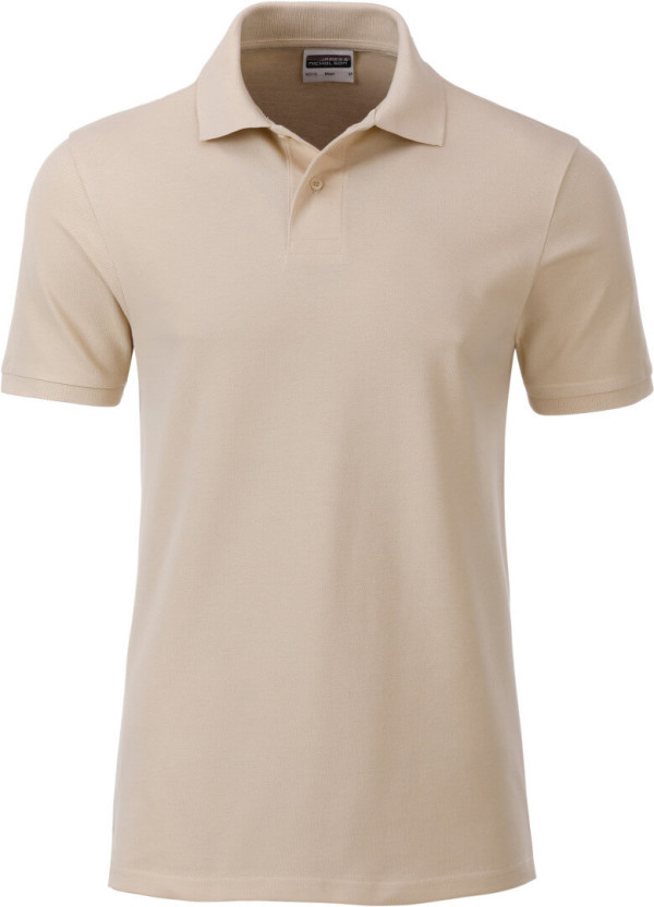Herren Bio Piqué Polo