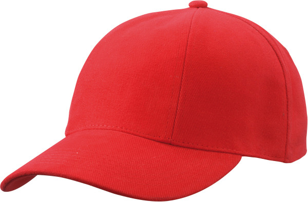 6 Panel Kappe verstärkt mit zentriertem Frontpanel