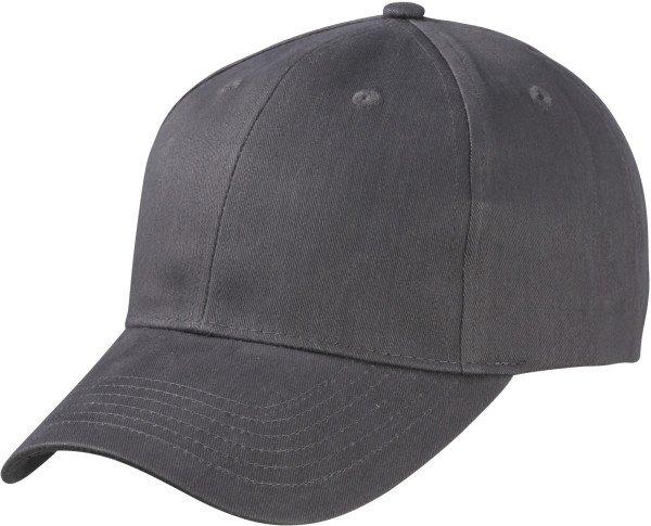 Gebürstete 6 Panel Kappe
