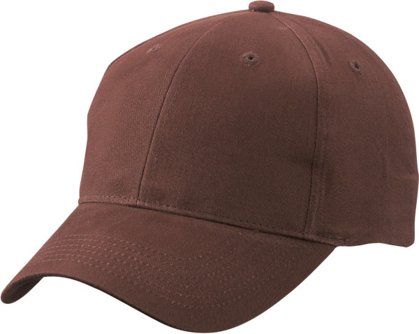 Gebürstete 6 Panel Kappe