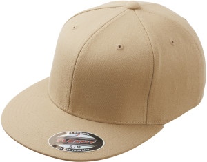 6 Panel Flexfit® Flat Peak Kappe - Reklamnepredmety