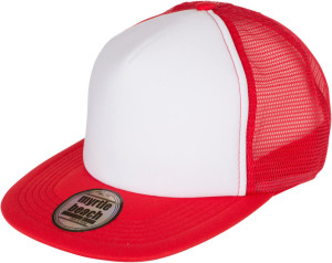 5 Panel Mesh Kappe mit flachem Schild - Reklamnepredmety