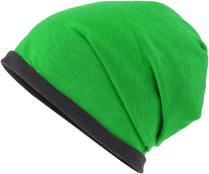 Lässige Mütze mit Fleece-Kontrastabschluss - Reklamnepredmety
