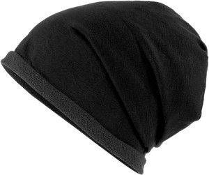 Lässige Mütze mit Fleece-Kontrastabschluss - Reklamnepredmety
