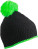 Häkelmütze mit Kontrastrand und Pompon - 25D878CA-4D3D-4E76-B15F-363CF96C88AB - variant CC 037964d8699