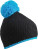 Häkelmütze mit Kontrastrand und Pompon - 885FD0A0-F54A-4983-AEB9-5B879C57EF42 - variant CC 037964e4399
