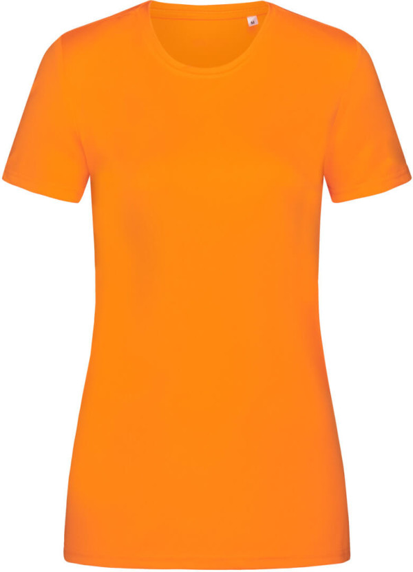 Damen Interlock Sport T-Shirt Active-Dry
