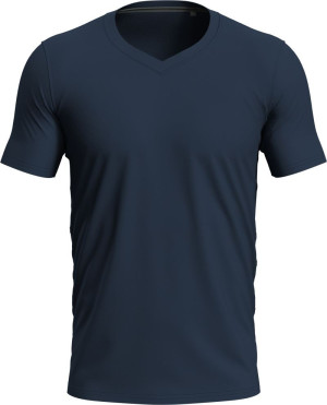 Herren-T-Shirt mit V-Ausschnitt Clive - Reklamnepredmety