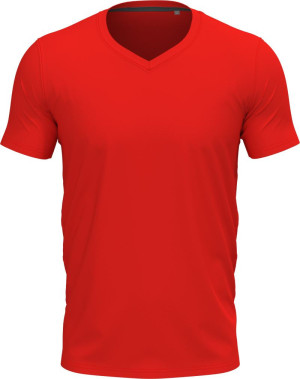 Herren-T-Shirt mit V-Ausschnitt Clive - Reklamnepredmety