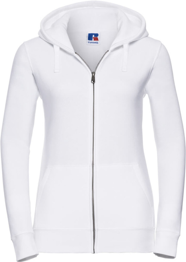 Damen Authentic Kapuzen Sweatjacke