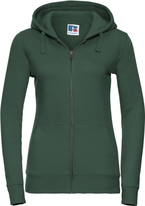 Damen Authentic Kapuzen Sweatjacke