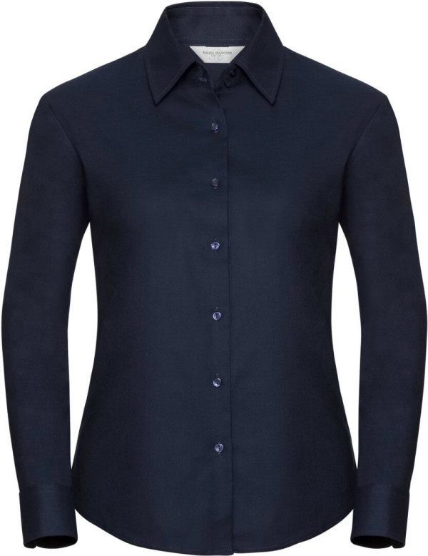 Oxford Bluse langarm