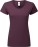 Damen T-Shirt - ps-161424-f-o-l-lady-fit-iconic-195-t-dark-plum-front-eaea8ab8-cd2f-44ff-acdc-5c05bc027b3f-web - variant 