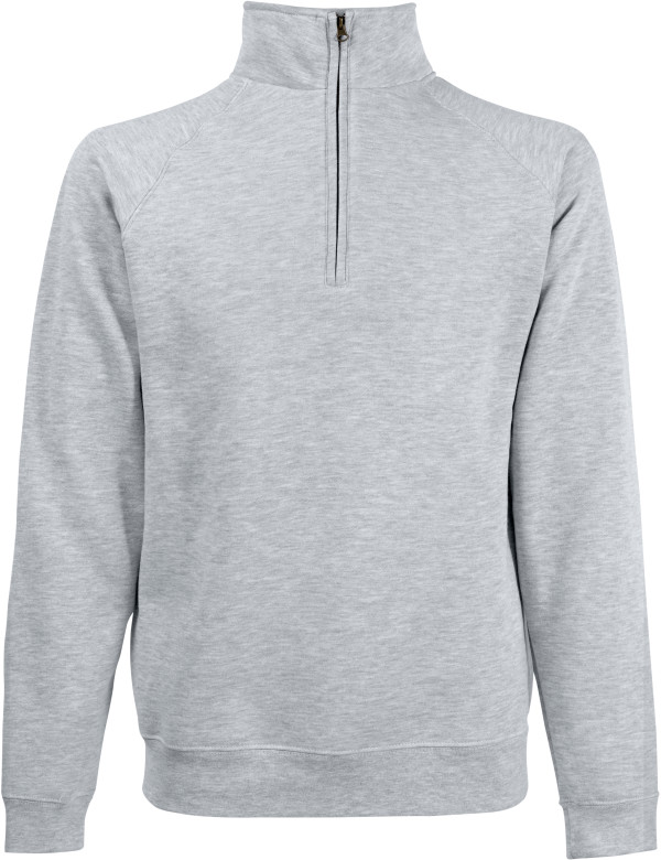 Sweater mit 1/4 Zip