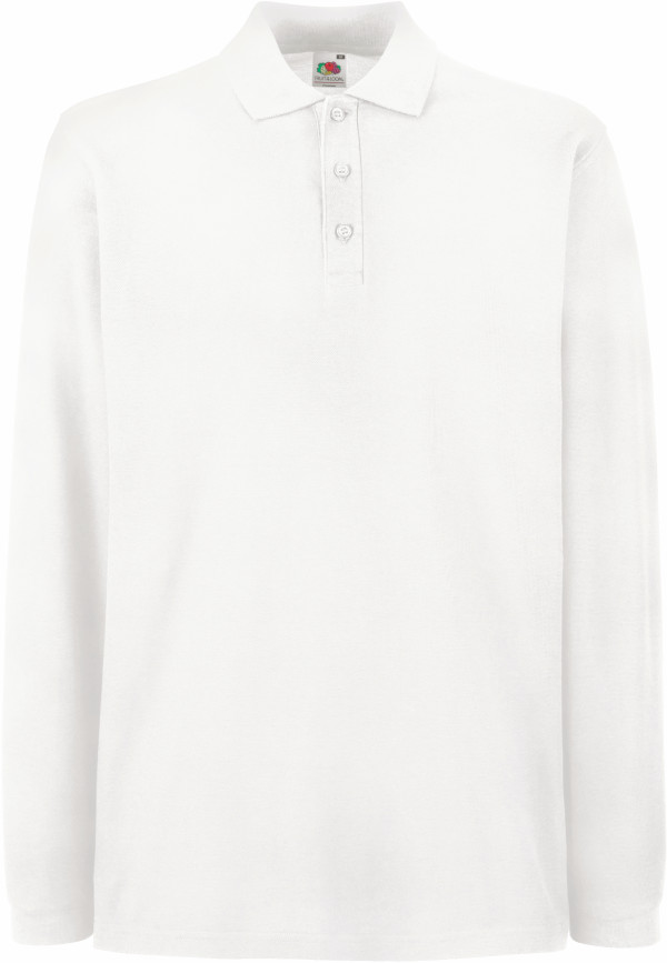 Piqué Polo langarm
