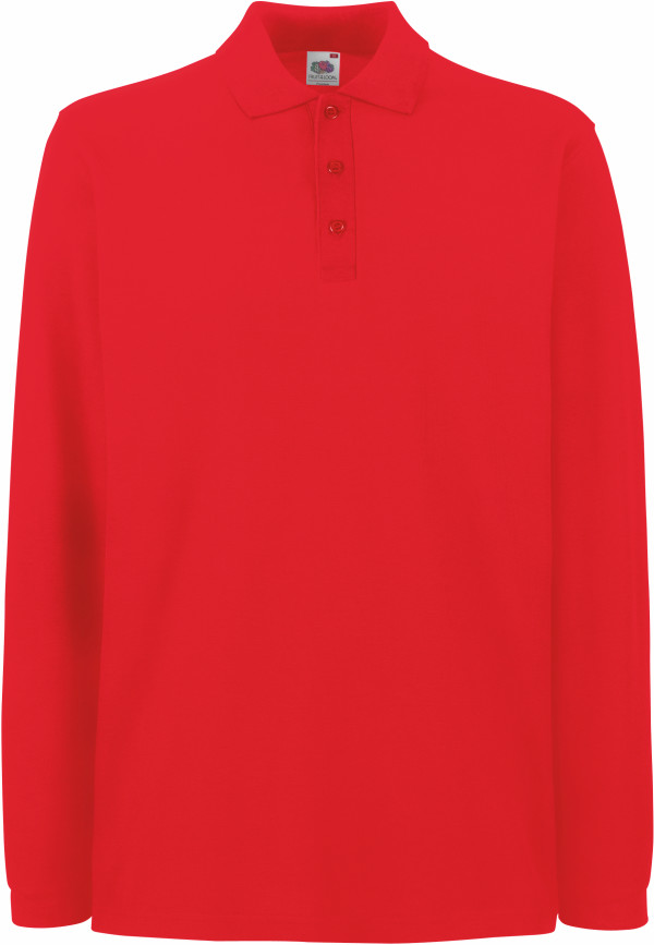Piqué Polo langarm
