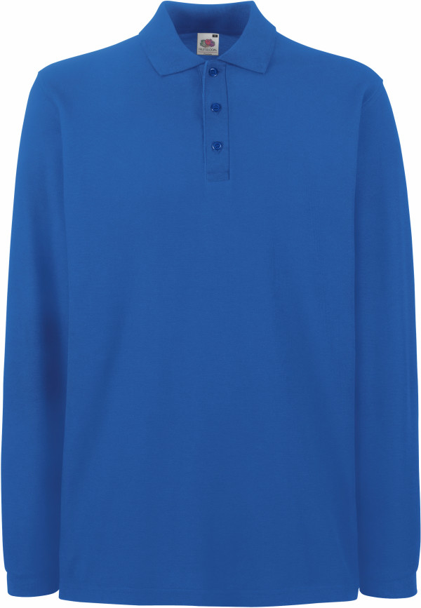Piqué Polo langarm