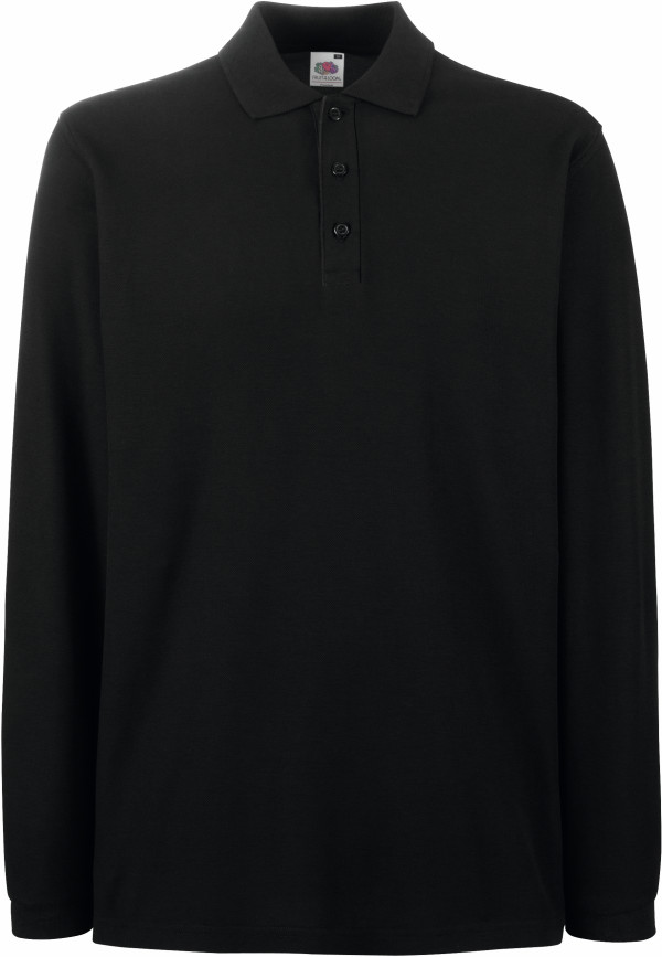 Piqué Polo langarm