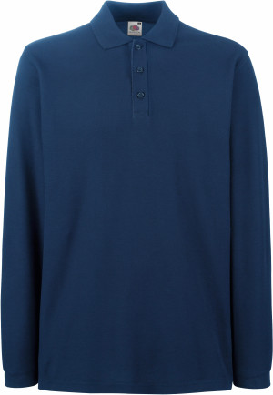 Piqué Polo langarm - Reklamnepredmety