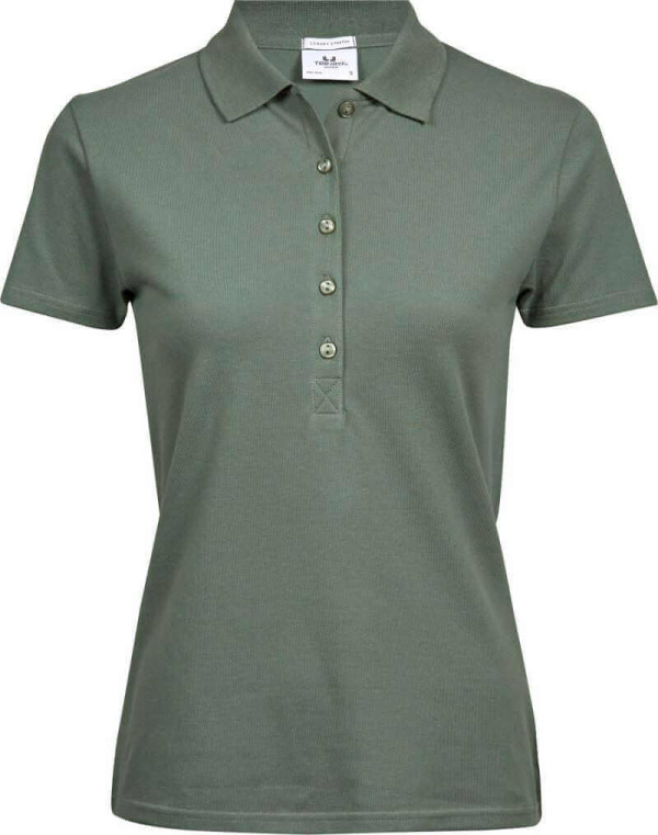 Damen Heavy Luxus Piqué Stretch Polo
