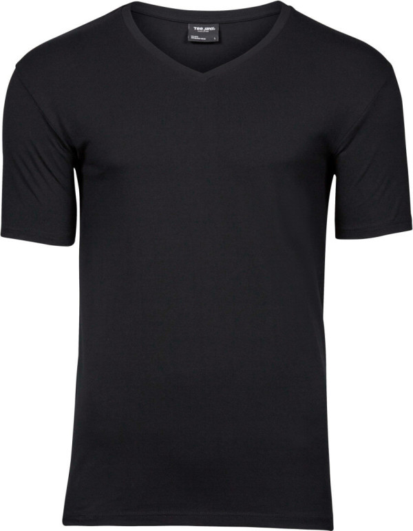 Herren Stretch V-Neck T-Shirt