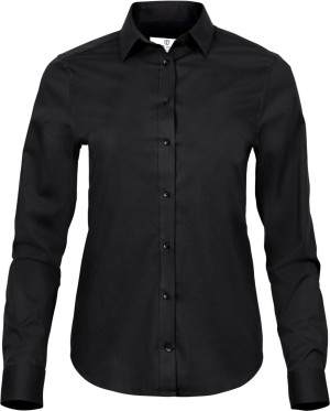 Luxury Stretch Bluse langarm - Reklamnepredmety