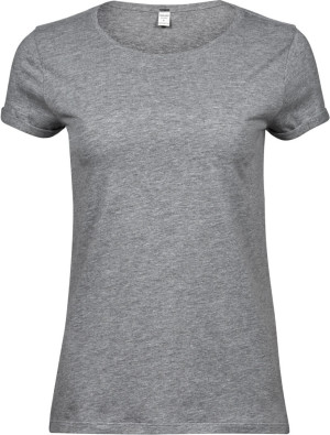 Damen T-Shirt mit Umschlag am Arm - Reklamnepredmety