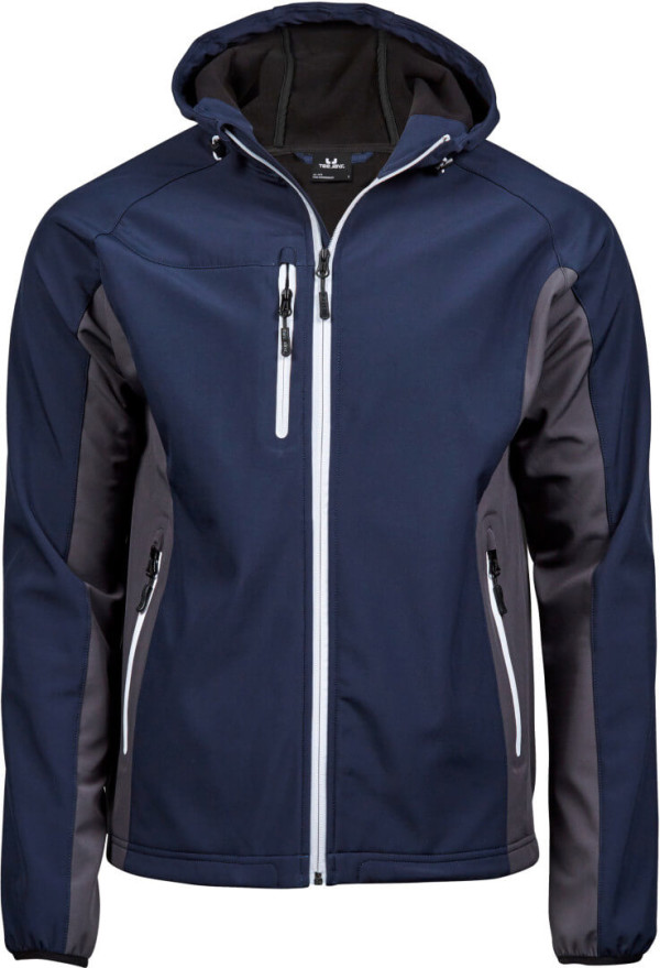 Herren Kapuzen 3-Lagen Softshell Jacke