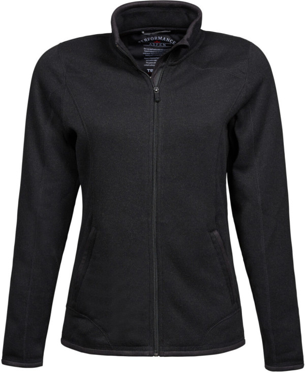Damen Strickfleece Jacke