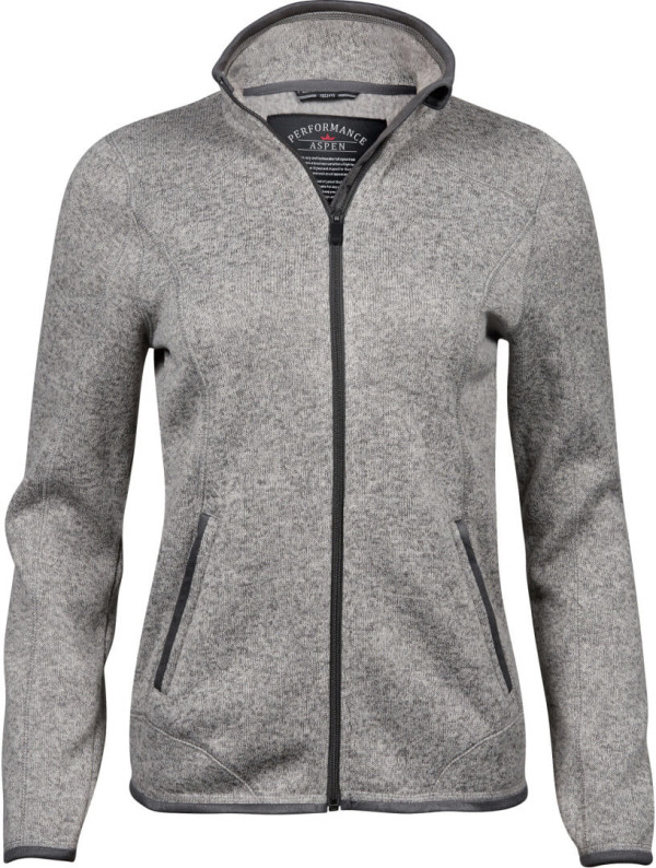 Damen Strickfleece Jacke