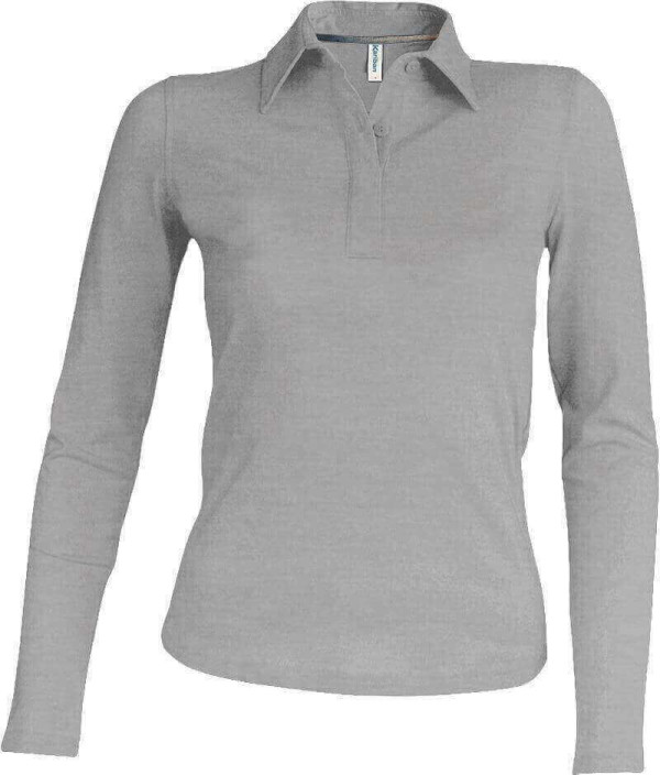 Damen Piqué Polo langarm