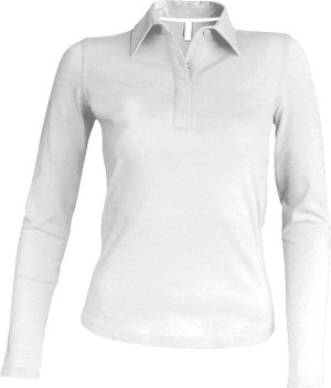 Damen Piqué Polo langarm - Reklamnepredmety