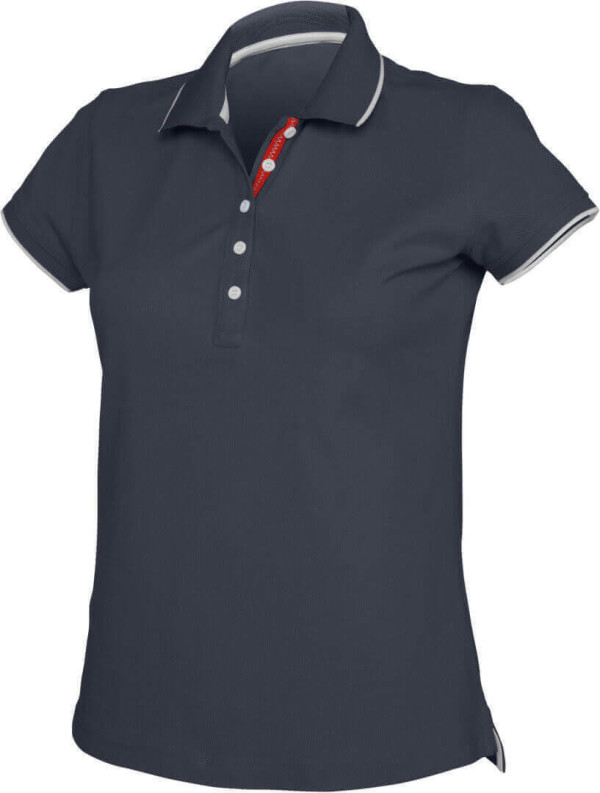 Damen Kontrast Piqué Polo