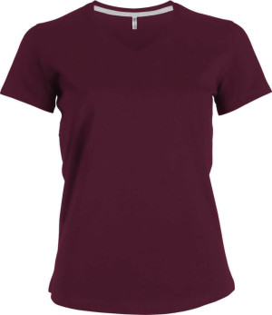 Damen V-Neck T-Shirt - Reklamnepredmety