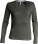 Damen V-Neck T-Shirt langarm - 58101C02-A4F9-4B3D-B58D-3864B8089229 - variant CC 20K38207201