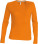 Damen V-Neck T-Shirt langarm - 835915A8-A76C-4507-91D4-D06A0A564AF3 - variant CC 20K38223501