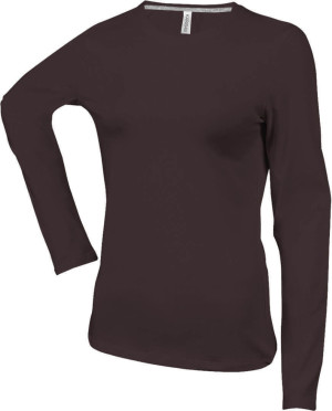 Damen T-Shirt langarm - Reklamnepredmety