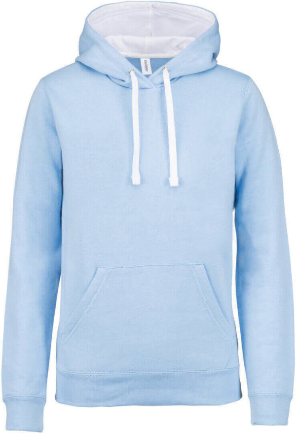 Kontrast Kapuzen Sweater