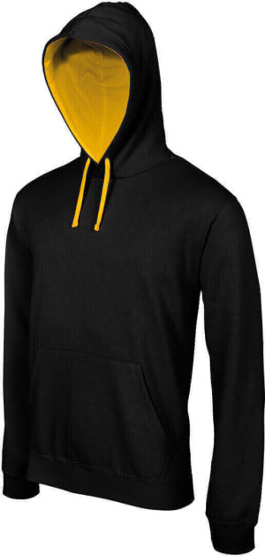 Kontrast Kapuzen Sweater - Reklamnepredmety